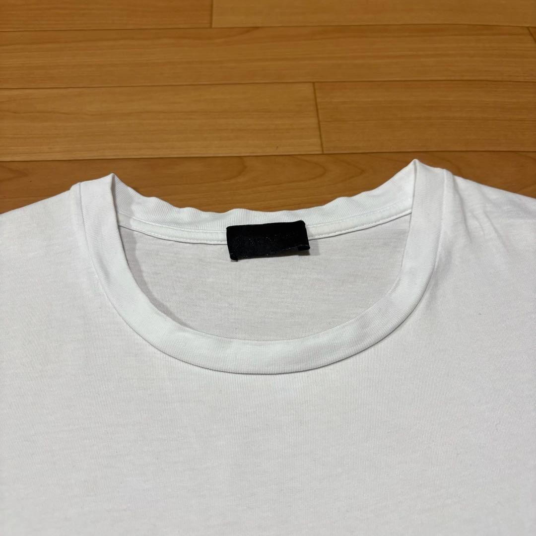 モンクレール ラバーワッペン ホワイト M Tシャツ 国内正規品 5S441 