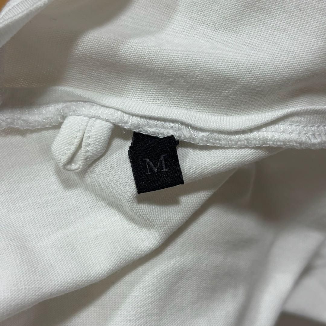 モンクレール ラバーワッペン ホワイト M Tシャツ 国内正規品 5S441 
