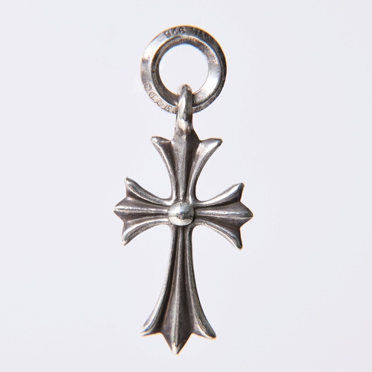 極美品 CHROME HEARTS クロムハーツ CH TINY CROSS タイニークロス 