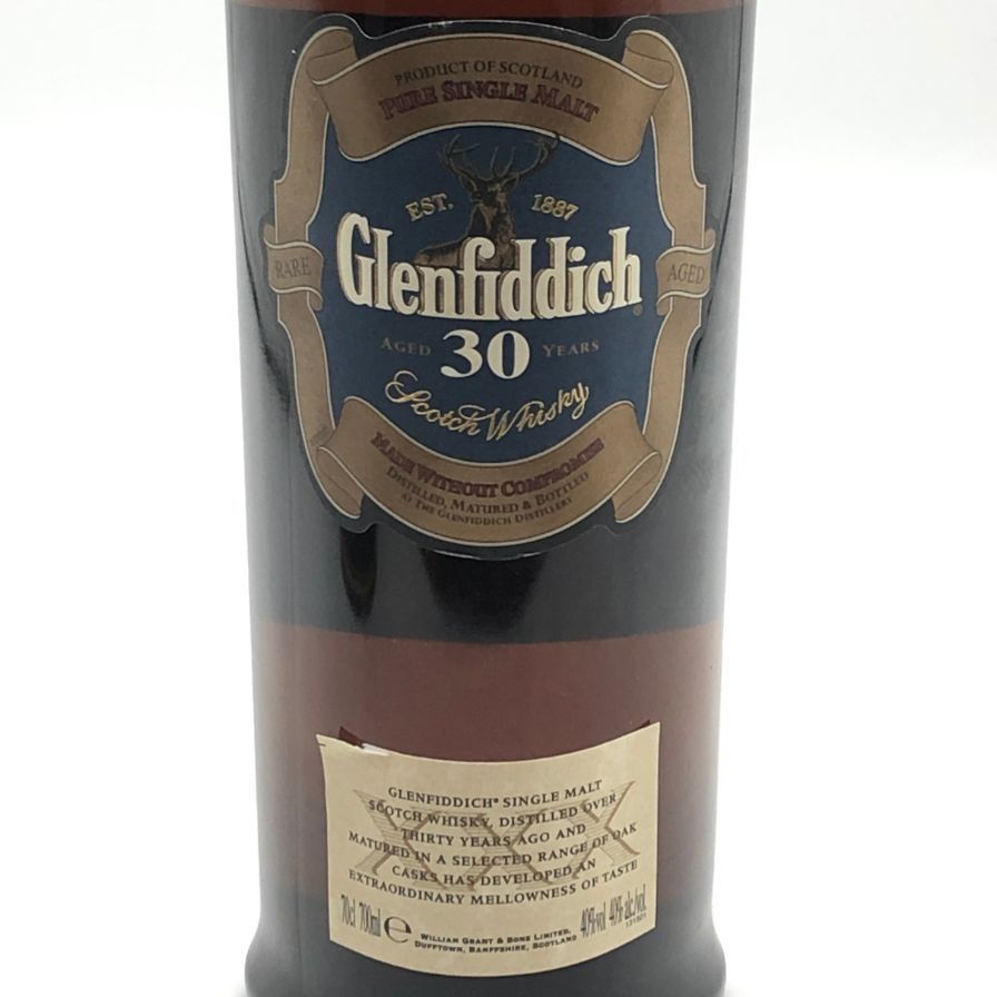グレンフィディック 30年 40% 700ml Glenfiddich スコッチウイスキー