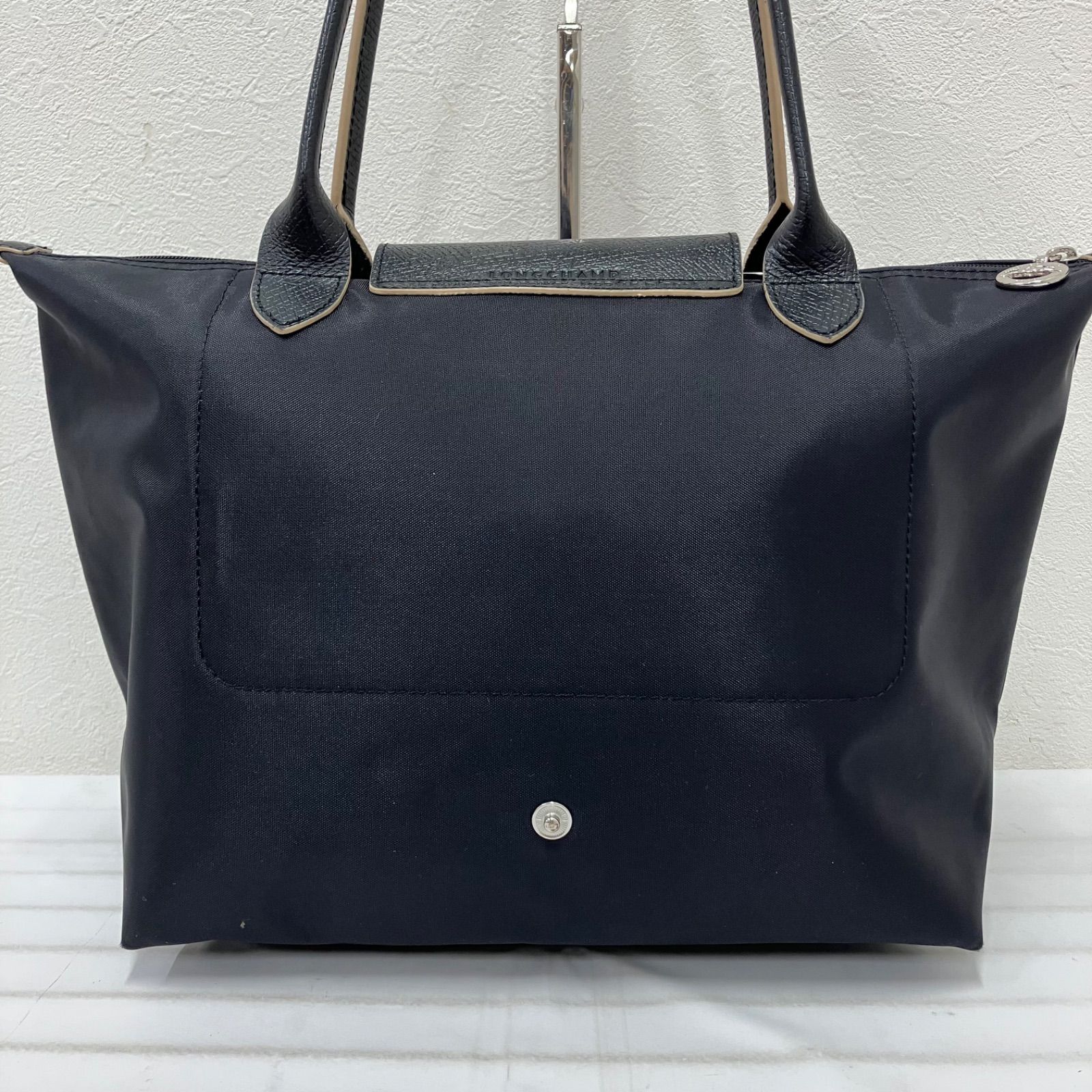 2536 LONGCHAMP ロンシャン トートバッグ ルプリアージュ ブラック系 