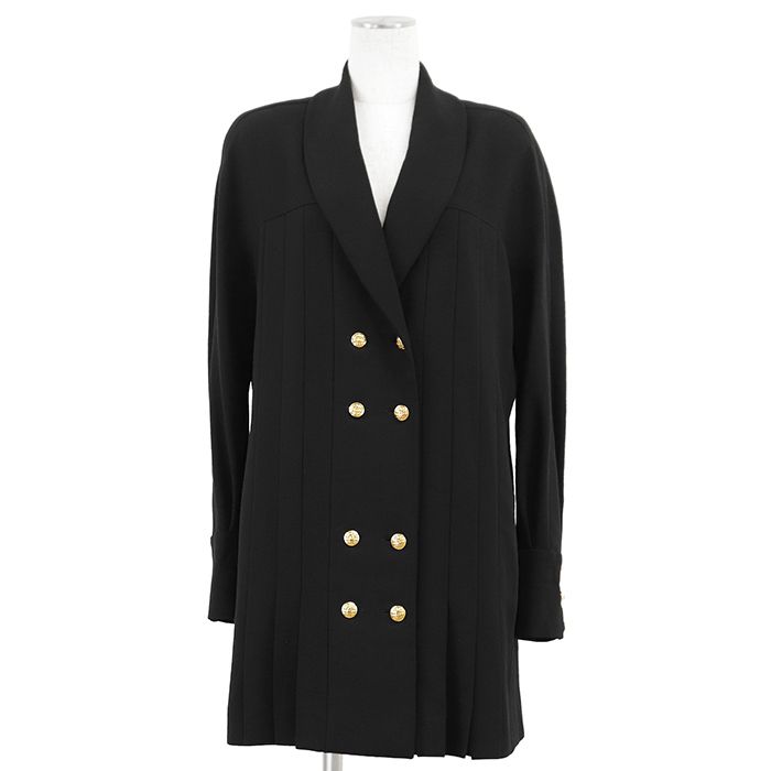 極美品】CHANEL シャネル ヴィンテージ ロングジャケット サイズ 40 