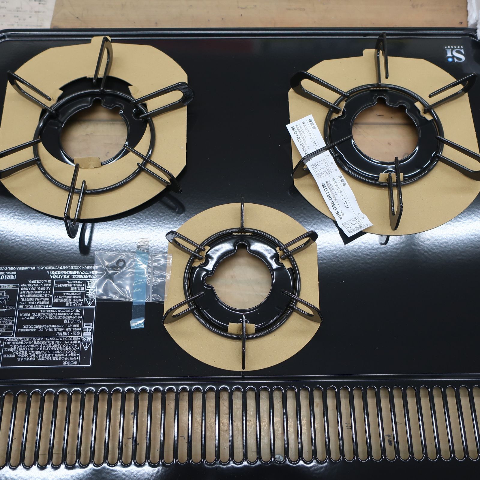 未使用品】パロマ LPガス ビルトインコンロ PD-N36 プロパンガス 