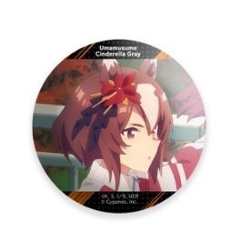 ヤエノムテキ 缶バッジ ウマ娘 シンデレラグレイ 缶バッジ