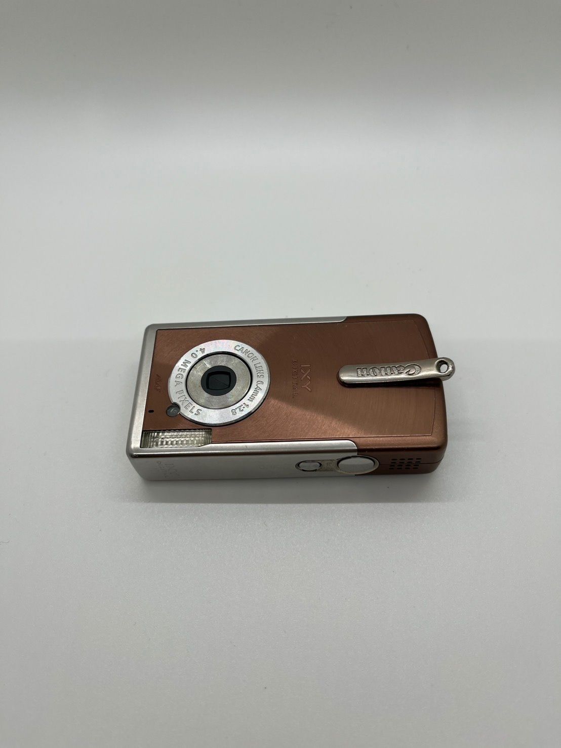 0163 Canon IXY DIGITAL L1 ブラウン デジカメ ジャンク品【ネ