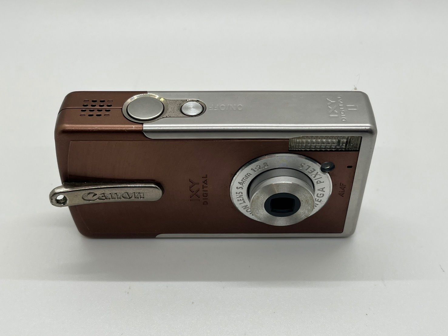 0163 Canon IXY DIGITAL L1 ブラウン デジカメ ジャンク品【ネ