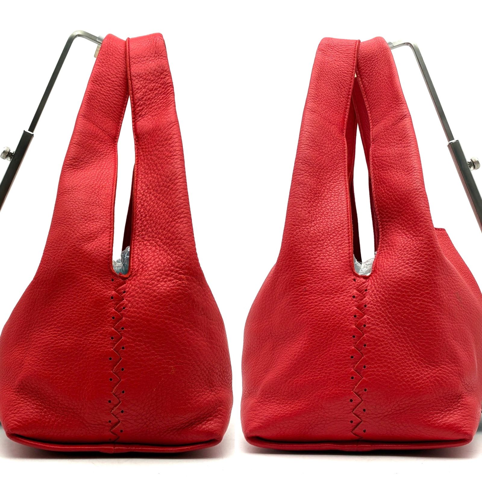 美品 BOTTEGA VENETA ボッテガヴェネタ パンチング ホーボーバッグ 