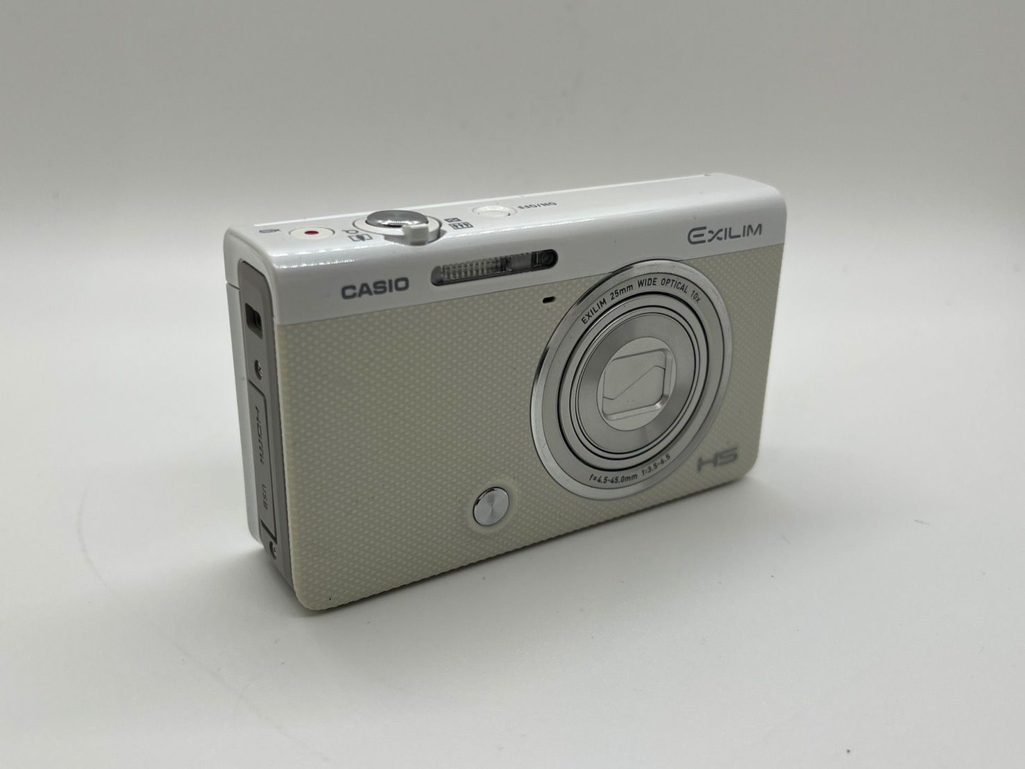 0164 Casio EXILIM EX-ZR50 ホワイト デジカメ ジャンク品【ネ