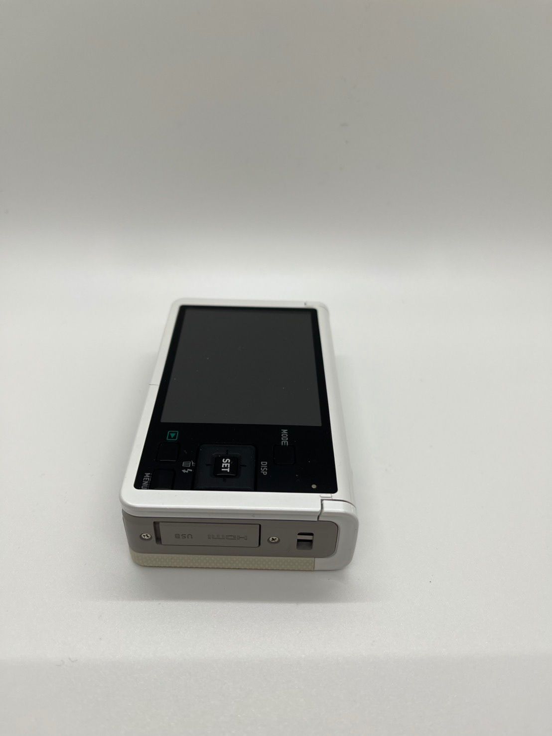 0164 Casio EXILIM EX-ZR50 ホワイト デジカメ ジャンク品【ネ