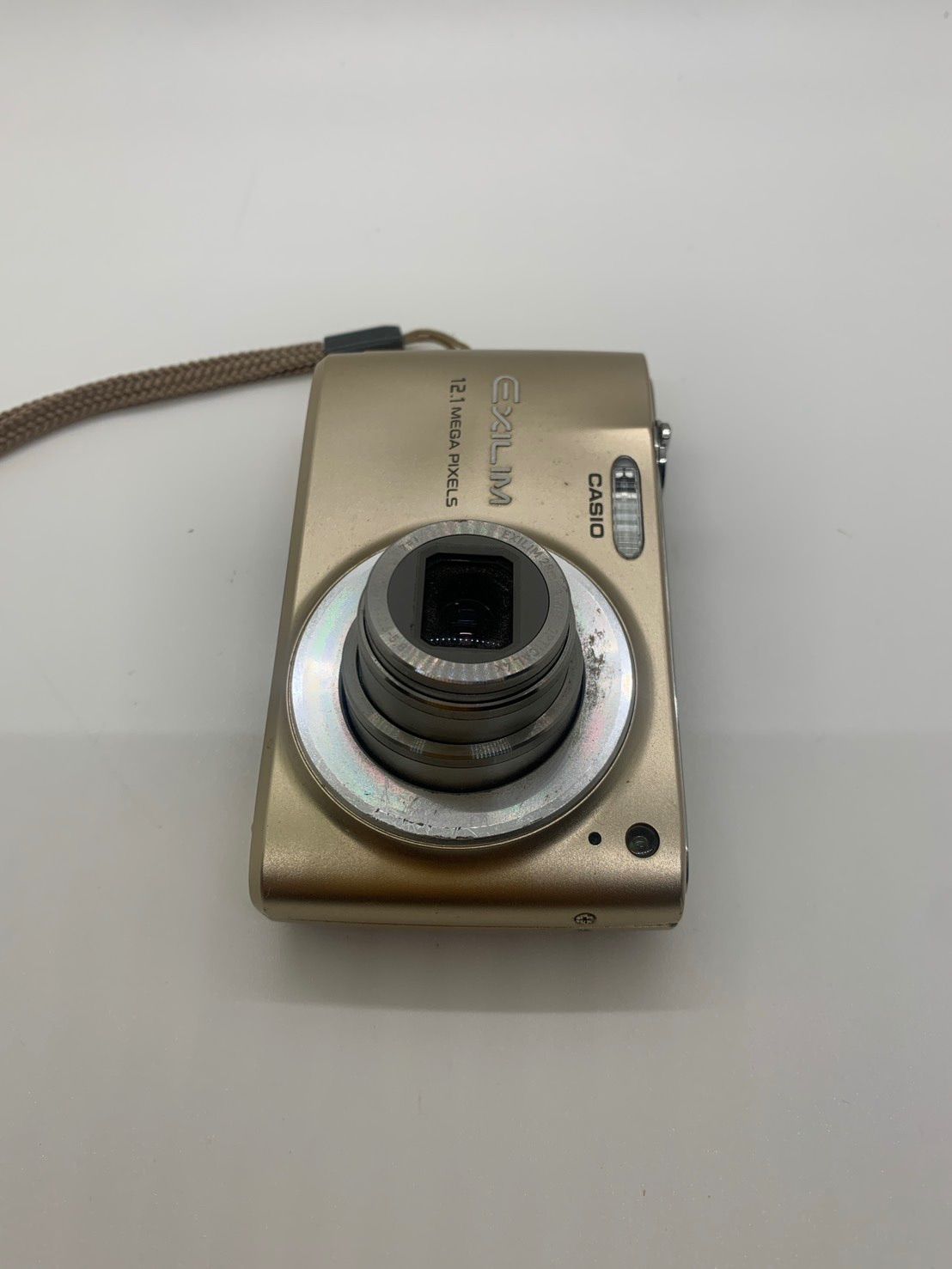 0167 Casio EXILIM EX-Z400 ゴールド デジカメ ジャンク品【タ