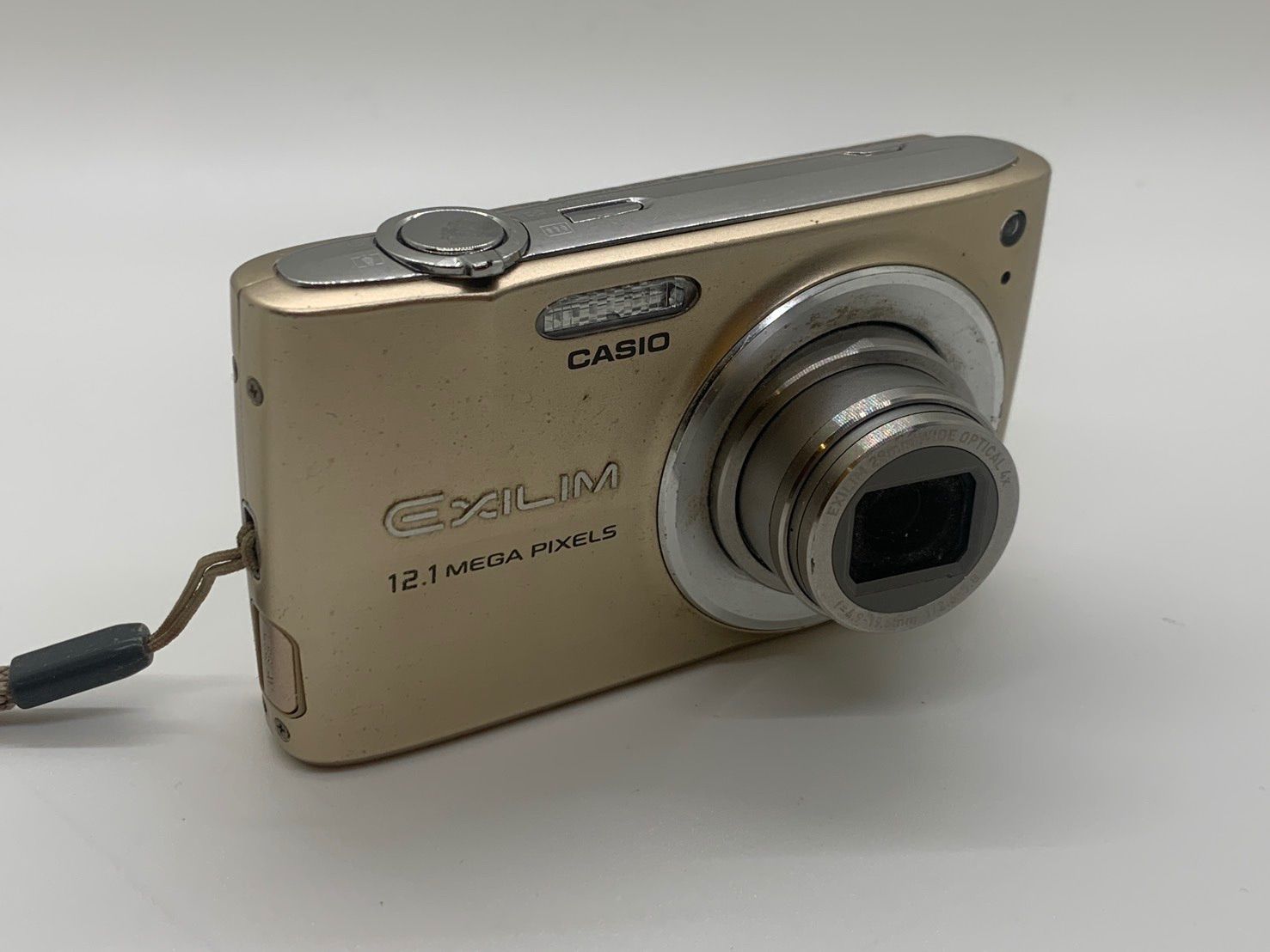 0167 Casio EXILIM EX-Z400 ゴールド デジカメ ジャンク品【タ