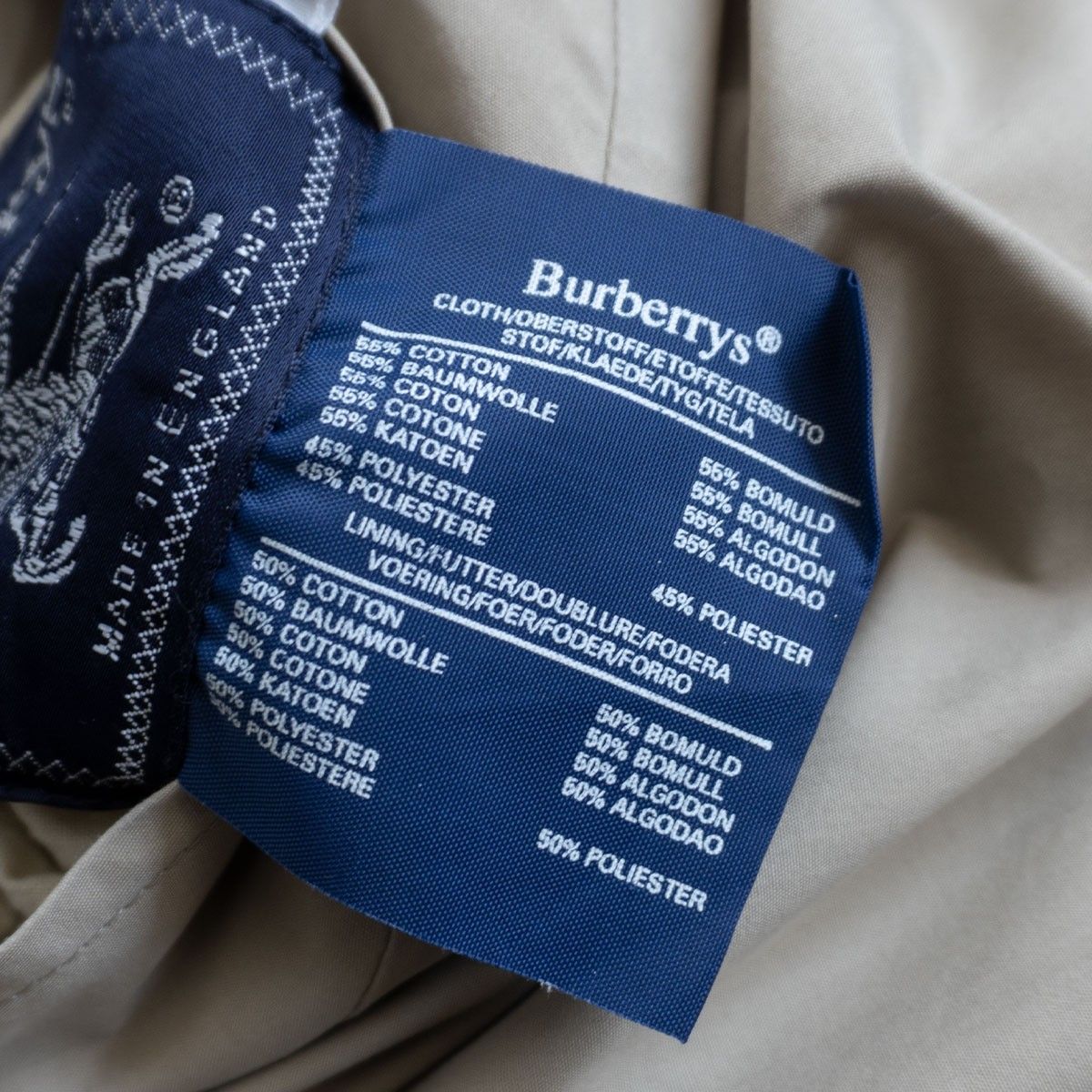 ビッグサイズ/イングランド製】 BURBERRYS 【リバーシブル スイング