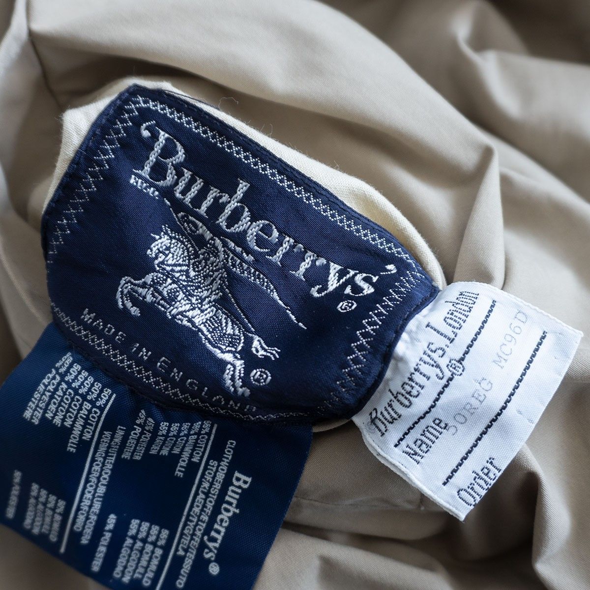 ビッグサイズ/イングランド製】 BURBERRYS 【リバーシブル スイング