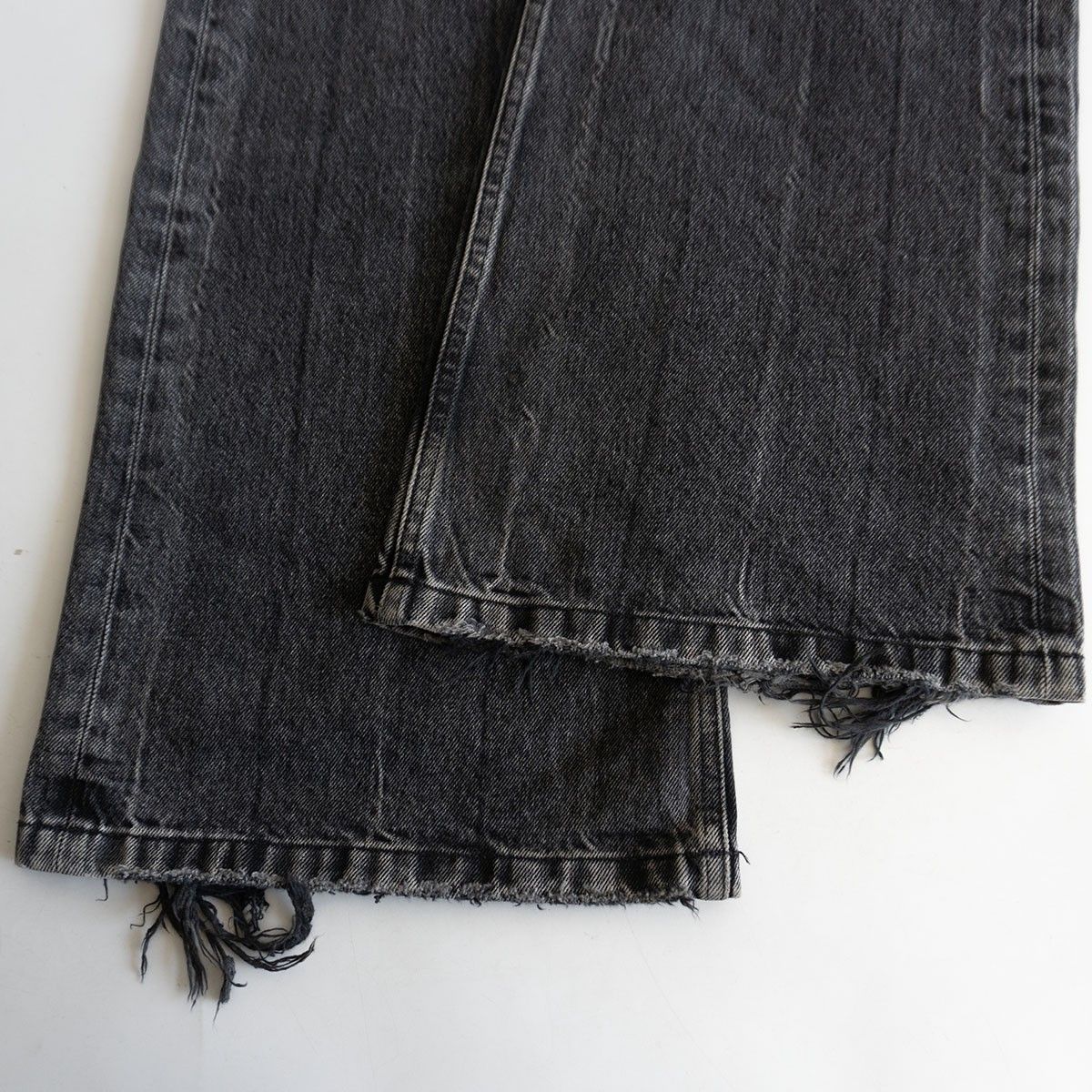 22AW】BALENCIAGA【Flared denim】XS バレンシアガ フレア ブラック