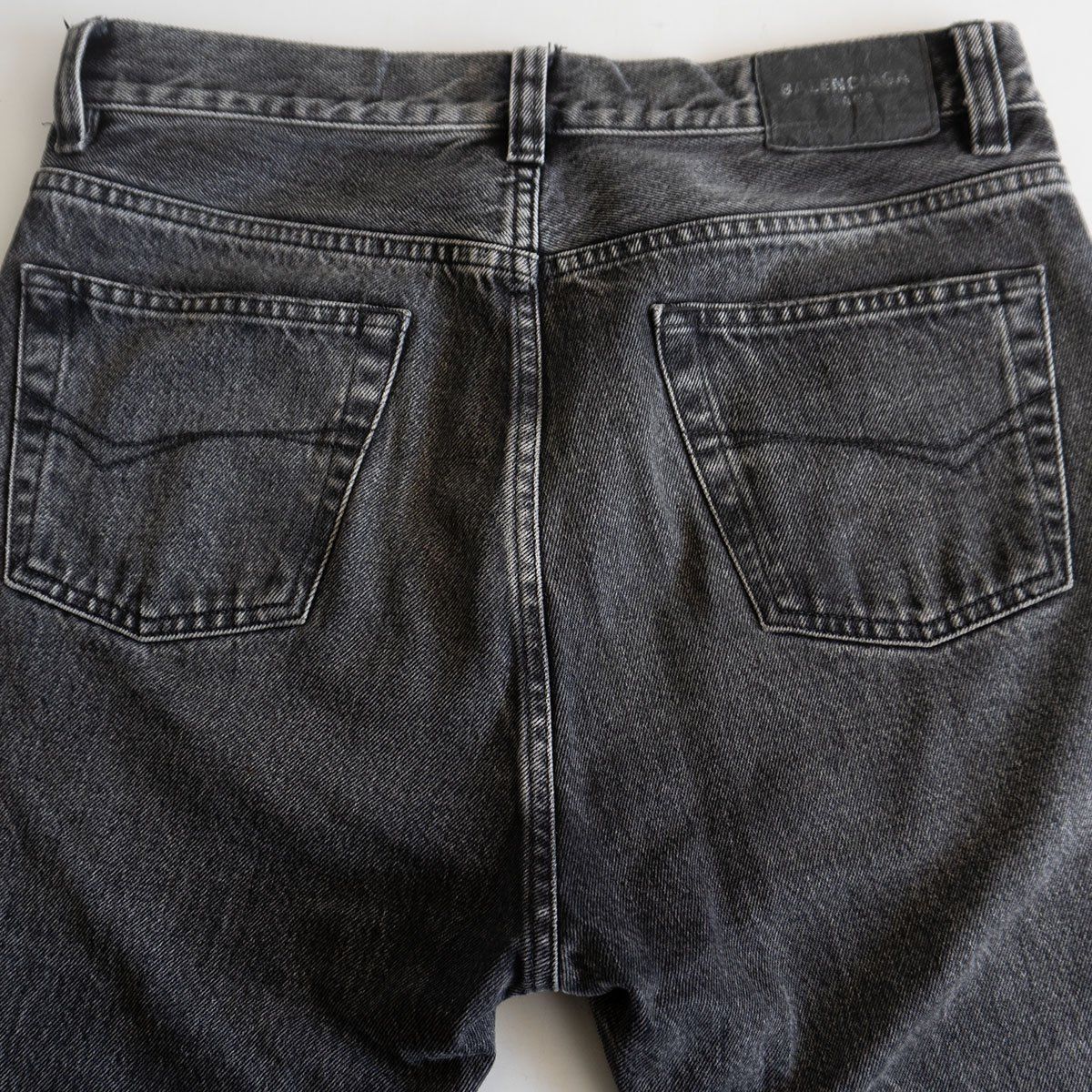 22AW】BALENCIAGA【Flared denim】XS バレンシアガ フレア ブラック