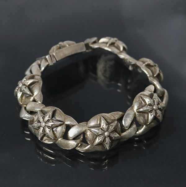 CHROME HEARTS 銀座店 クロムハーツ 6P スター リンク ブレス