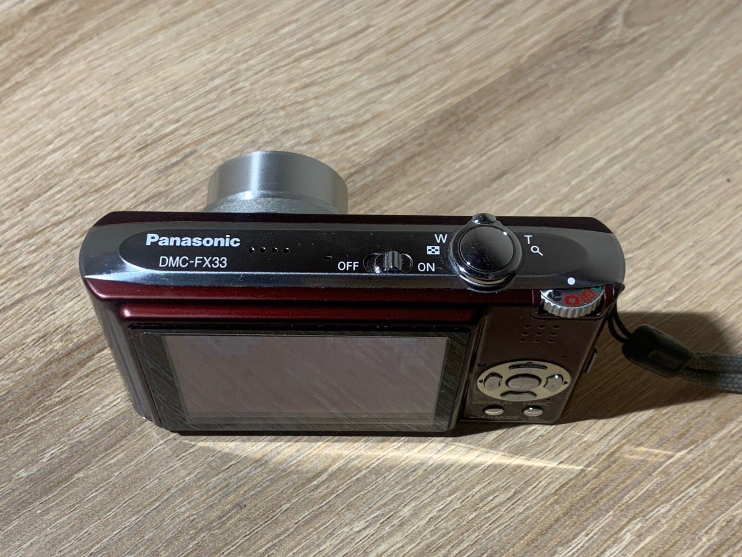 0191 Panasonic Lumix DMC-FX33 ブラウン デジカメ 動作確認済み【ネ
