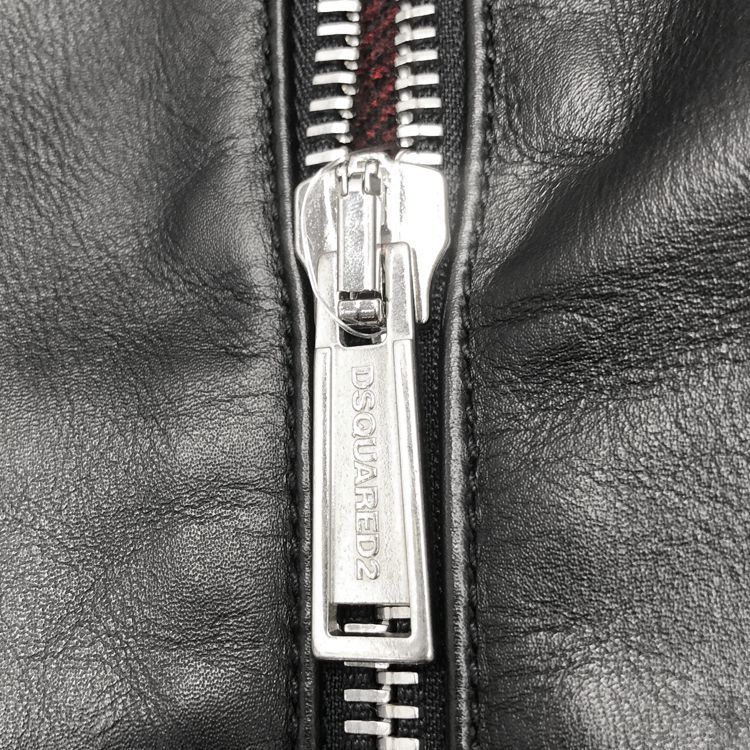 Dsquared2 ディースクエアード ICON シングル ライダースジャケット