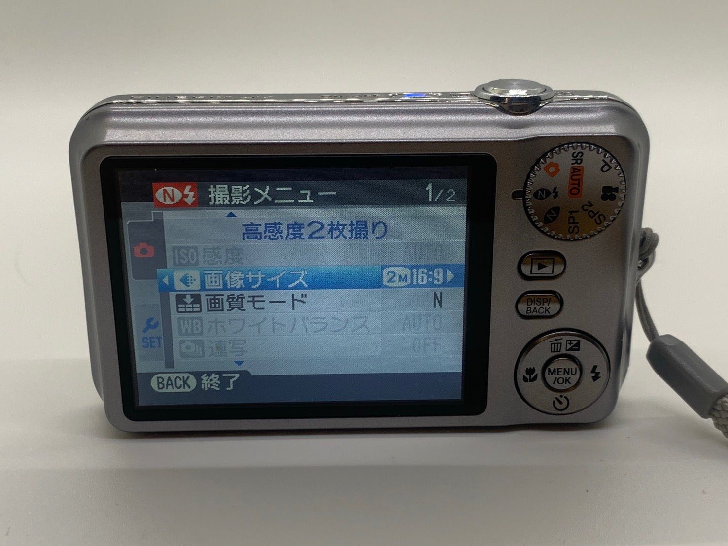 0190 FUJIFILM FINEPIX JV100 シルバー デジカメ 動作確認済み【ネ