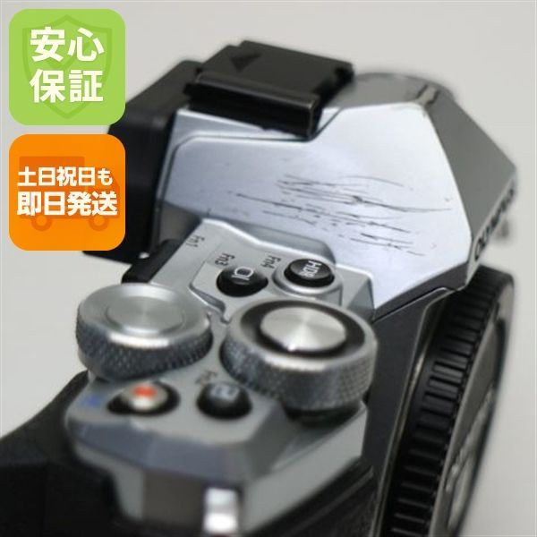 中古 E-M5 Mark II シルバー 即日発送 ミラーレス一眼 OLYMPUS 本体