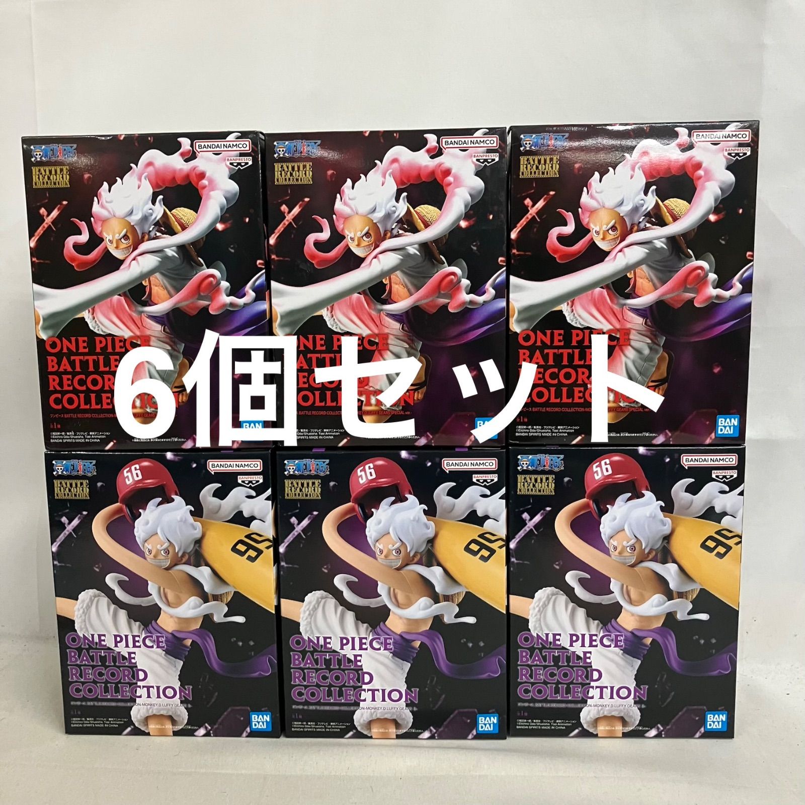 ワンピース ルフィ ギア5 フィギュア6個セット