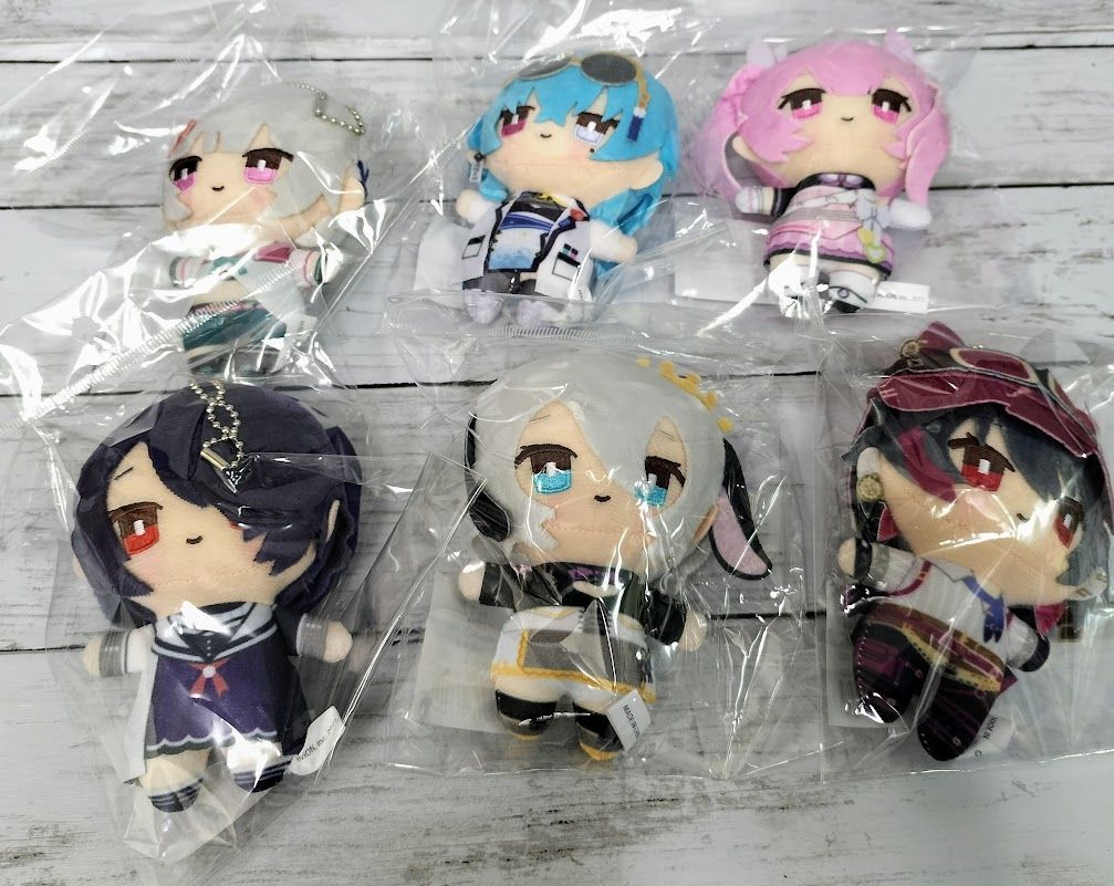 あおぎり高校 ヴィヴィオンリー みにぬいぐるみ 6体セット - メルカリ
