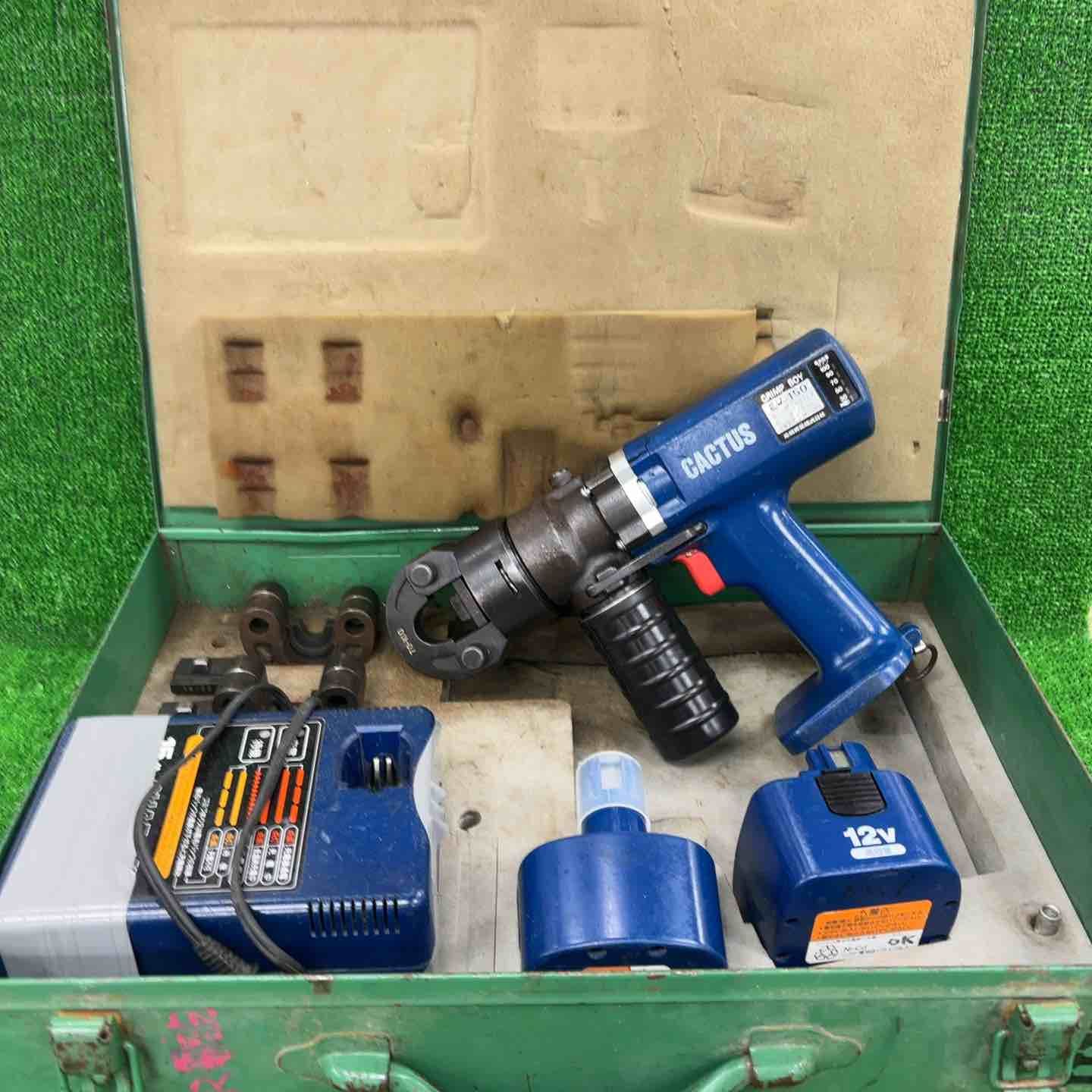 ◇カクタス(CACTUS) コードレス圧着機 EV-150【川崎店】