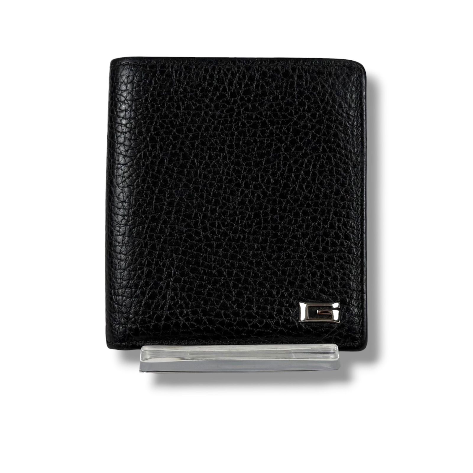 グッチ GUCCI Gロゴ金具 コンパクトウォレット 二つ折り財布 カード