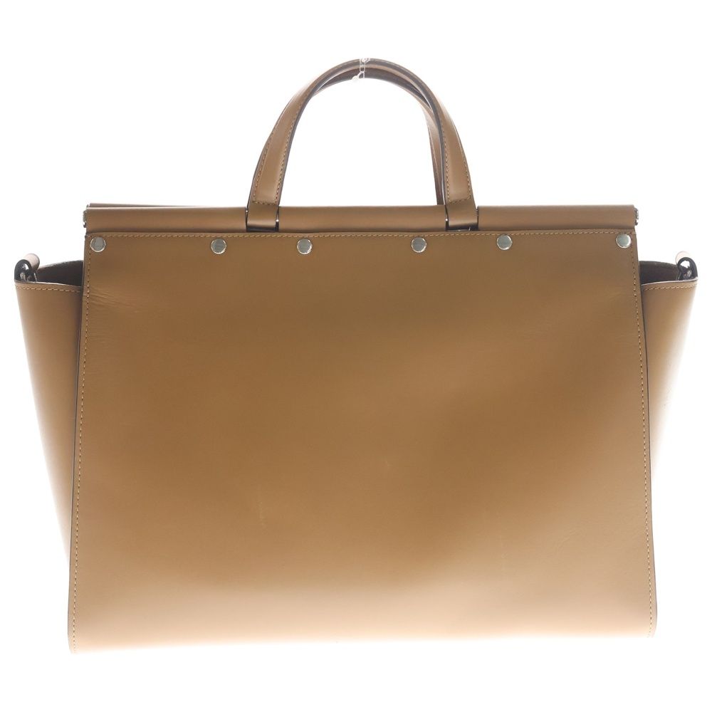 Mulberry (マルベリー) レザー 2WAY ハンド ショルダーバッグ シルバー 