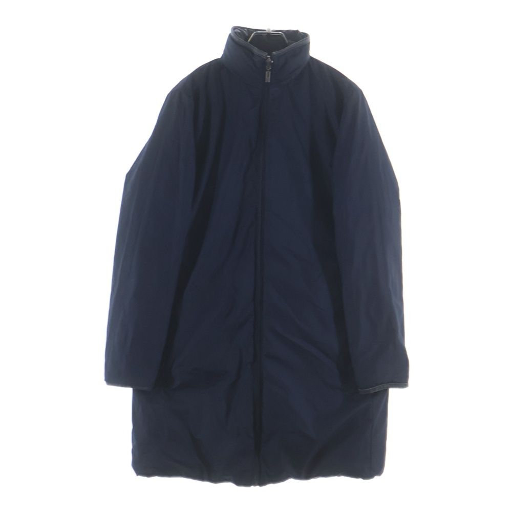 MONCLER (モンクレール) 茶タグ ロゴワッペン付リバーシブルロング 