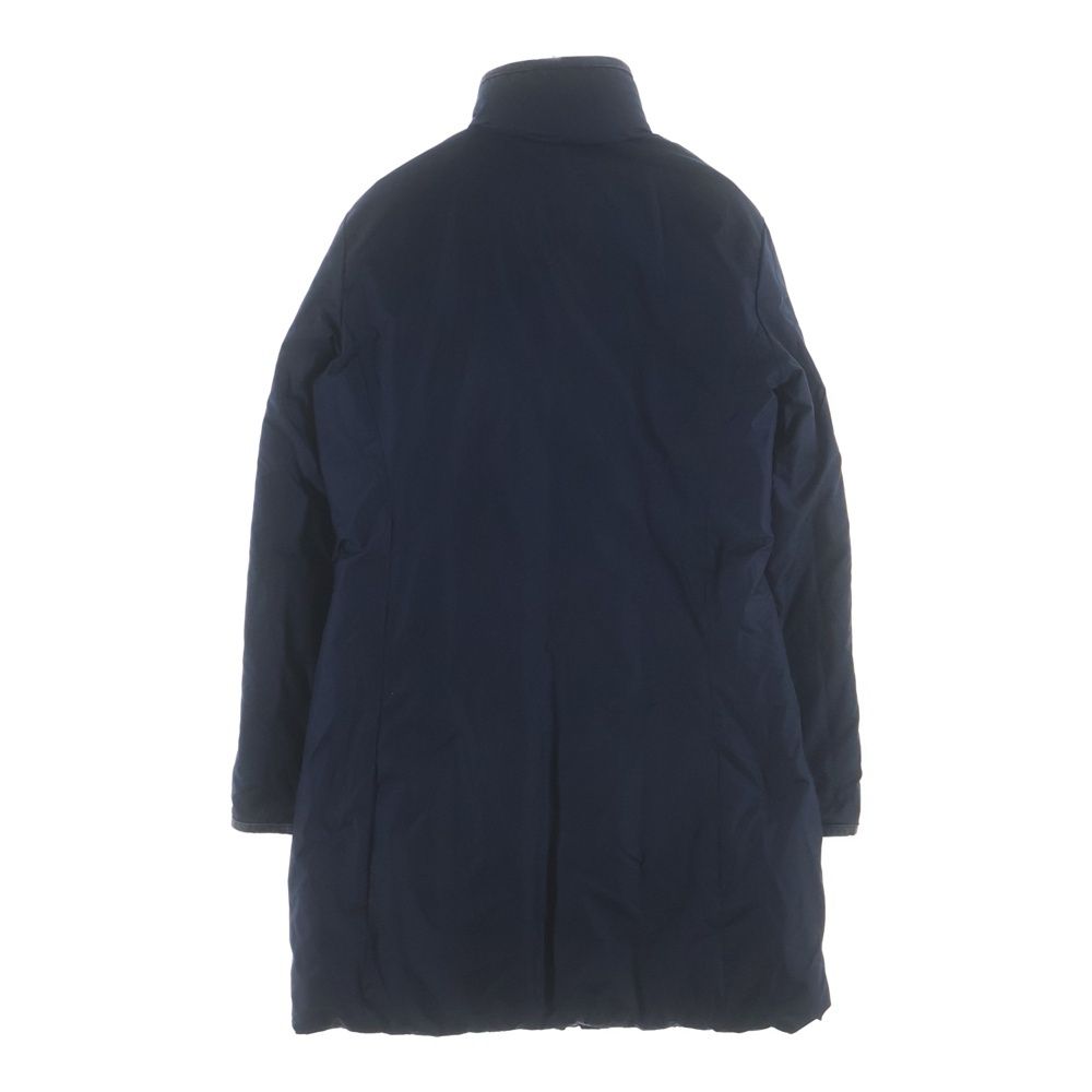 MONCLER (モンクレール) 茶タグ ロゴワッペン付リバーシブルロング 
