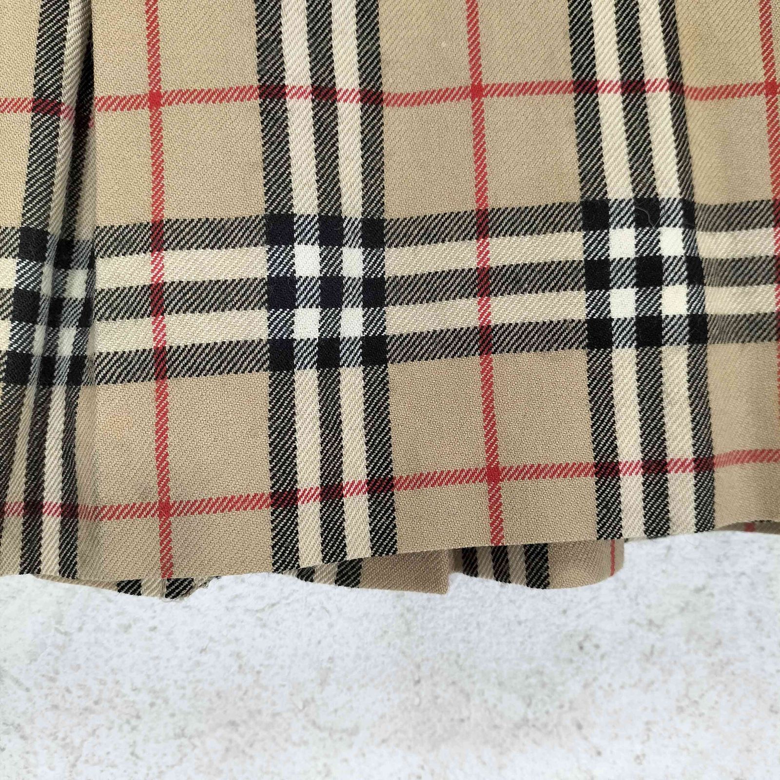バーバリーブルーレーベル BURBERRY BLUE LABEL ノバチェック ウール