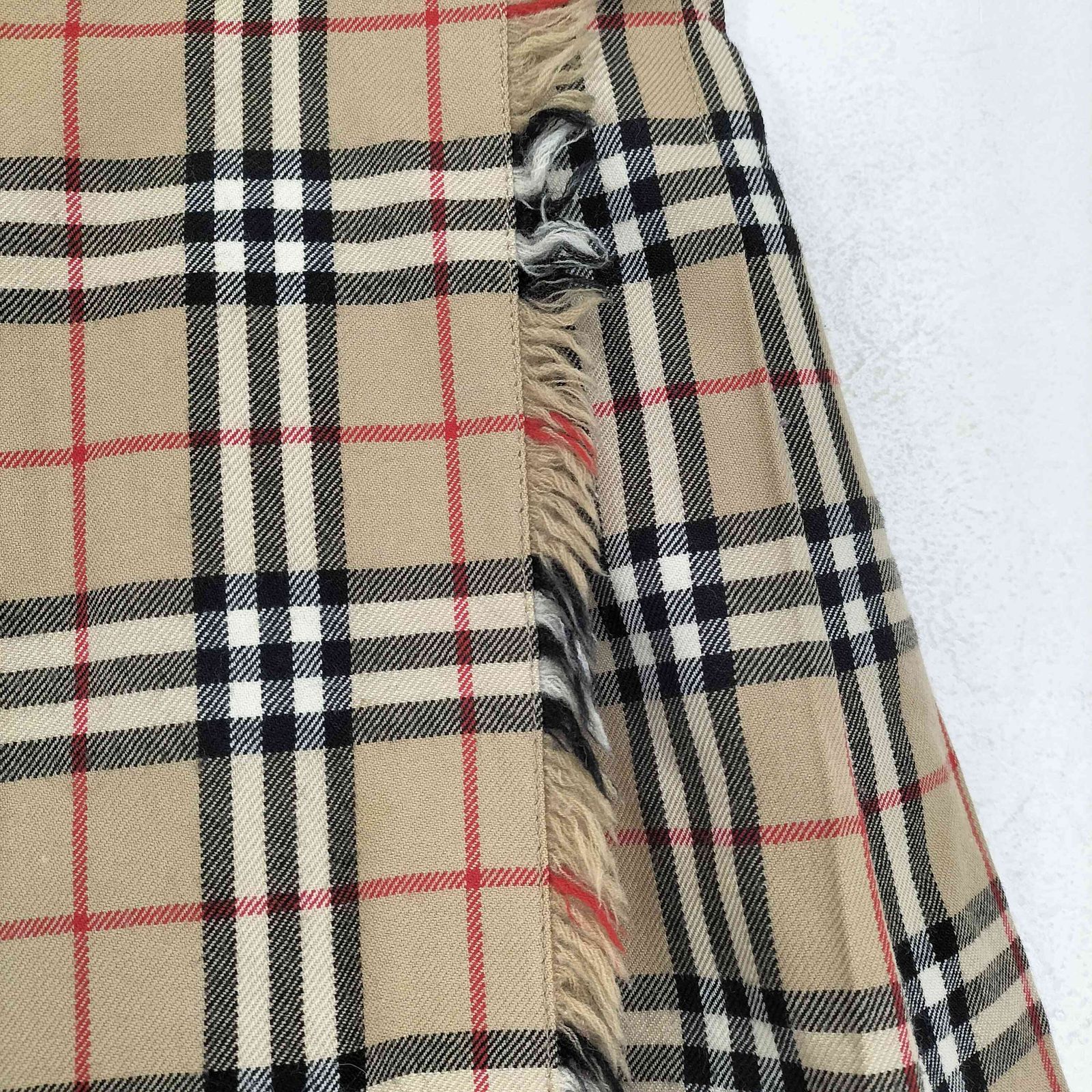 バーバリーブルーレーベル BURBERRY BLUE LABEL ノバチェック ウール