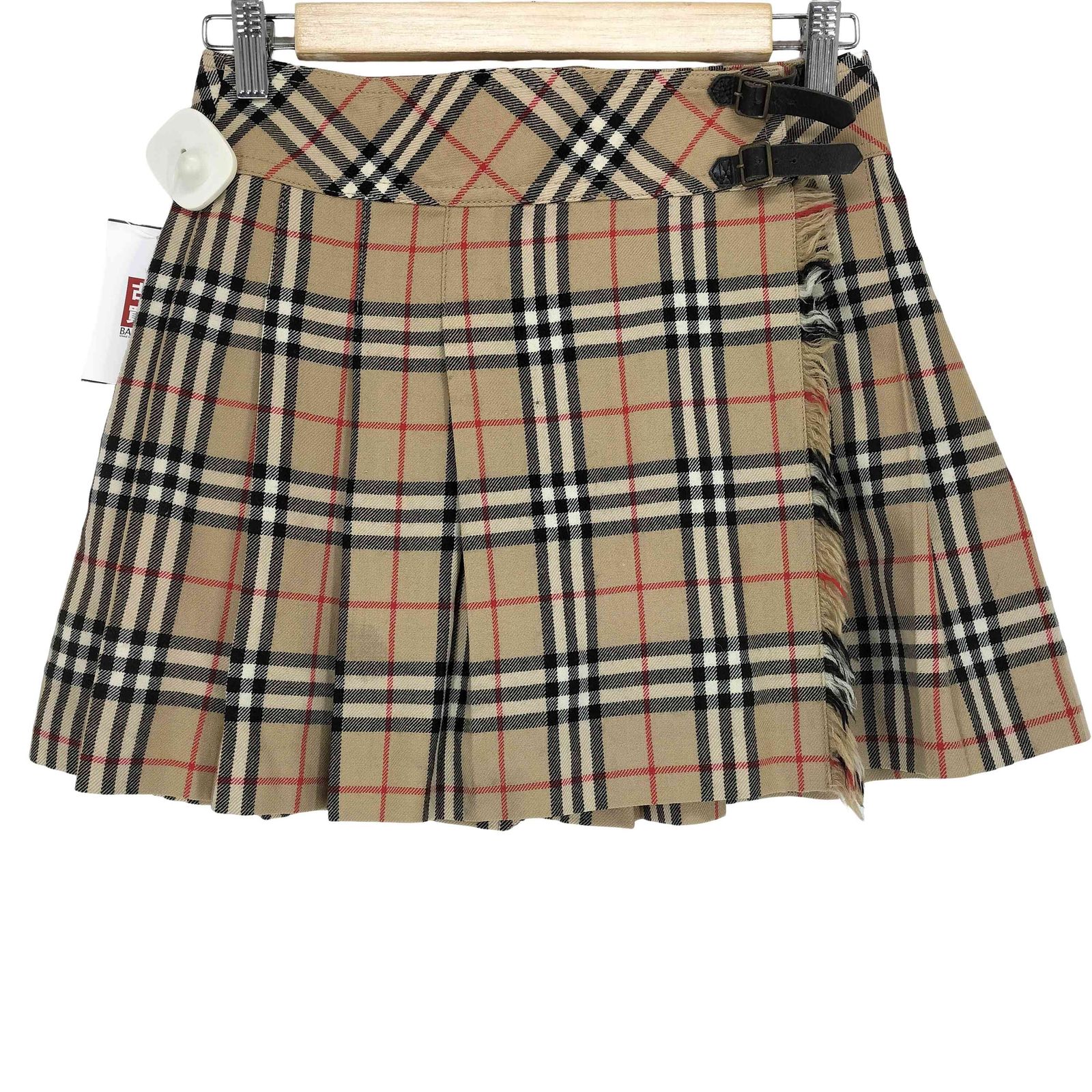 バーバリーブルーレーベル BURBERRY BLUE LABEL ノバチェック ウール