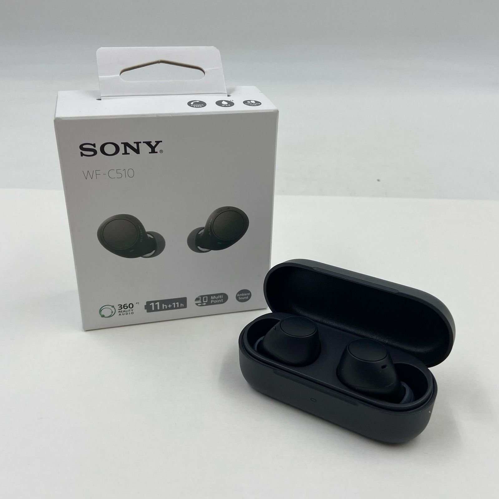 sonny ソニー 完全ワイヤレスイヤホン ヘッドセット WF-C510 イヤホン ブラック 新品 【通⚪︎】