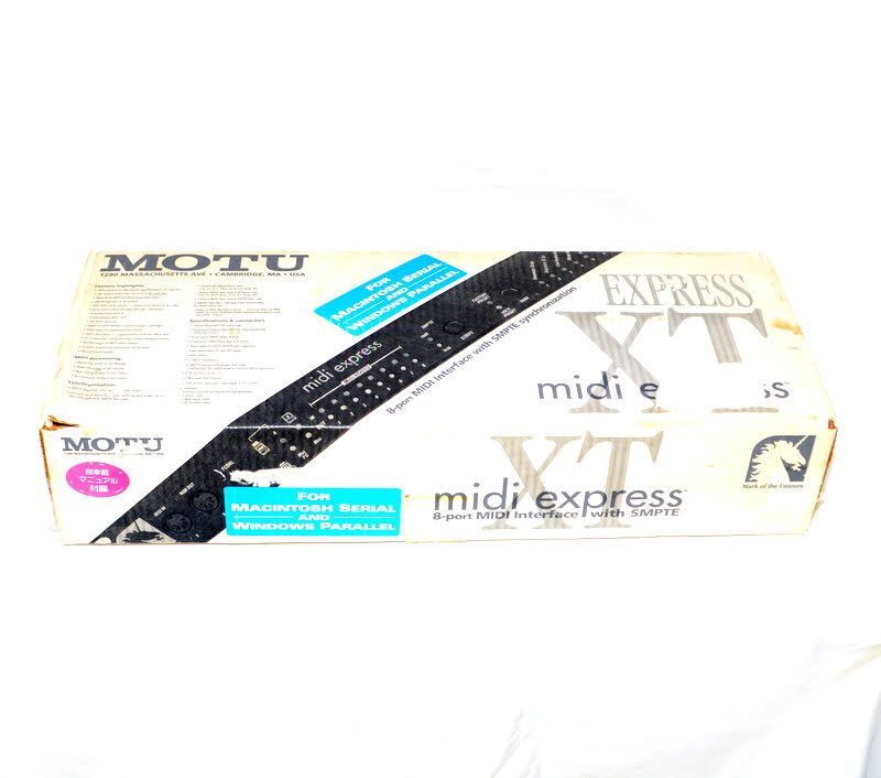 奇跡の未使用☆MOTU モツ MIDI EXPRESS XT 8×8 128ch インターフェース