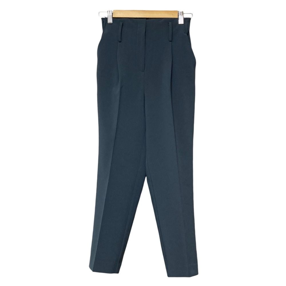 美品 MACHATT マチャット タックテーパードパンツ MCT22S906 グリーン