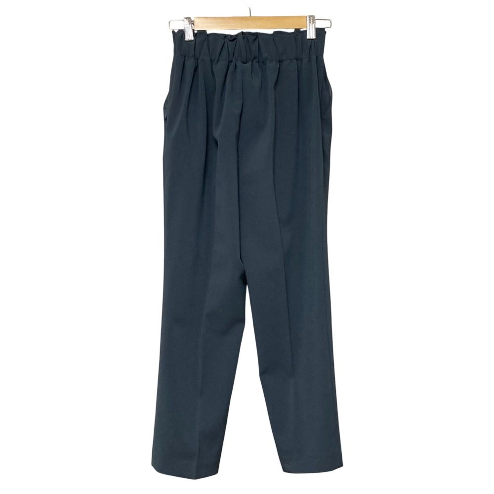 美品 MACHATT マチャット タックテーパードパンツ MCT22S906 グリーン