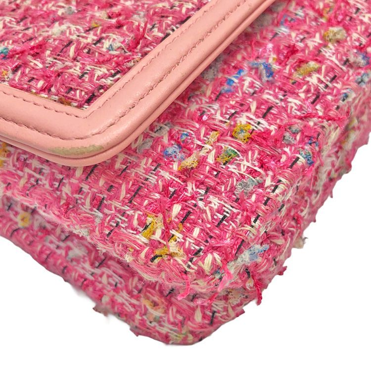 CHANEL シャネル CCフィリグリー シングルフラップ チェーンウォレット