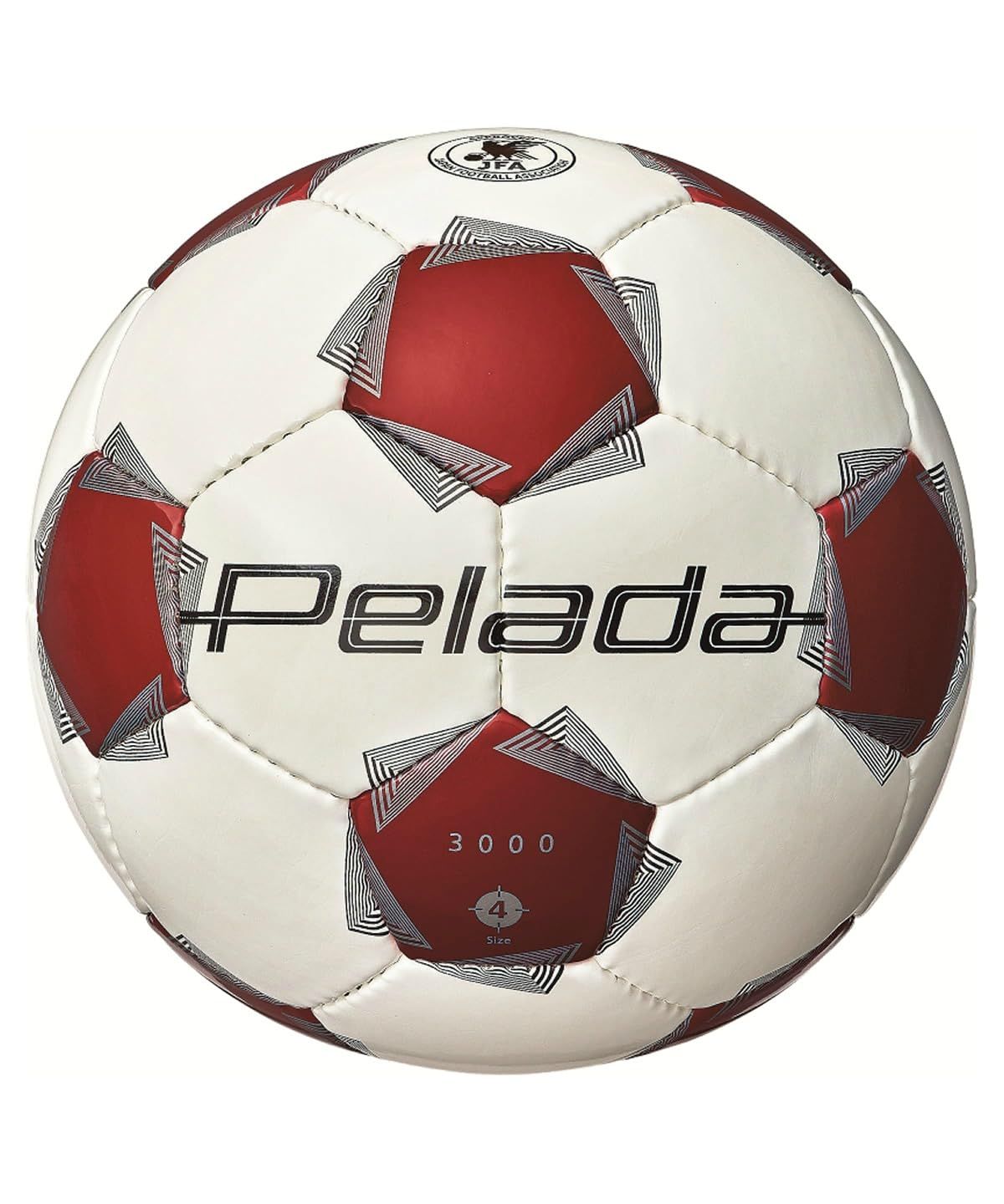 モルテン(molten) ペレーダ 3000 サッカー サッカーボール 4号球 検定球 [白×赤] [新モデル]