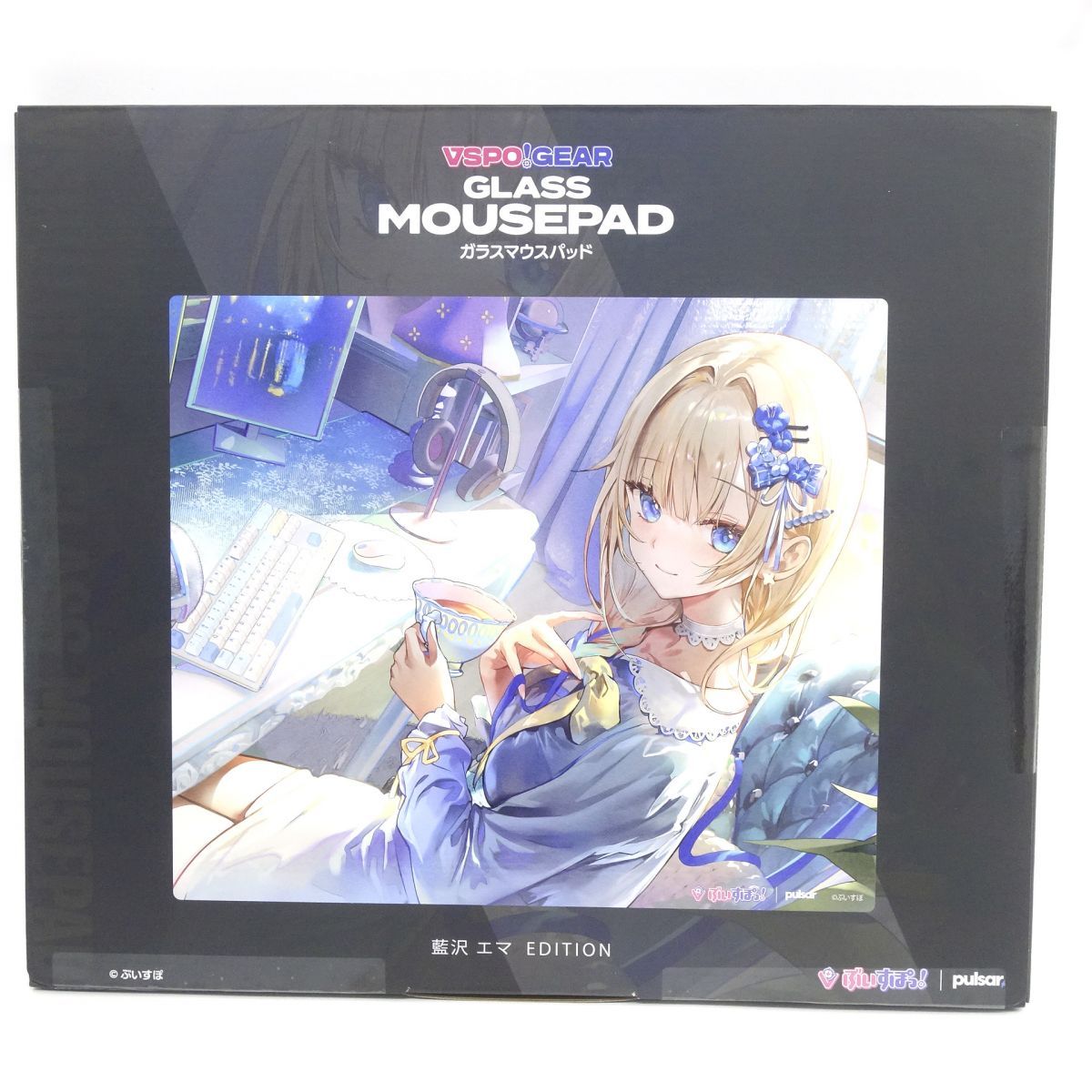 PC周辺機器 【未開封】ぶいすぽっ！ VSPO! GEAR ガラスマウスパッド