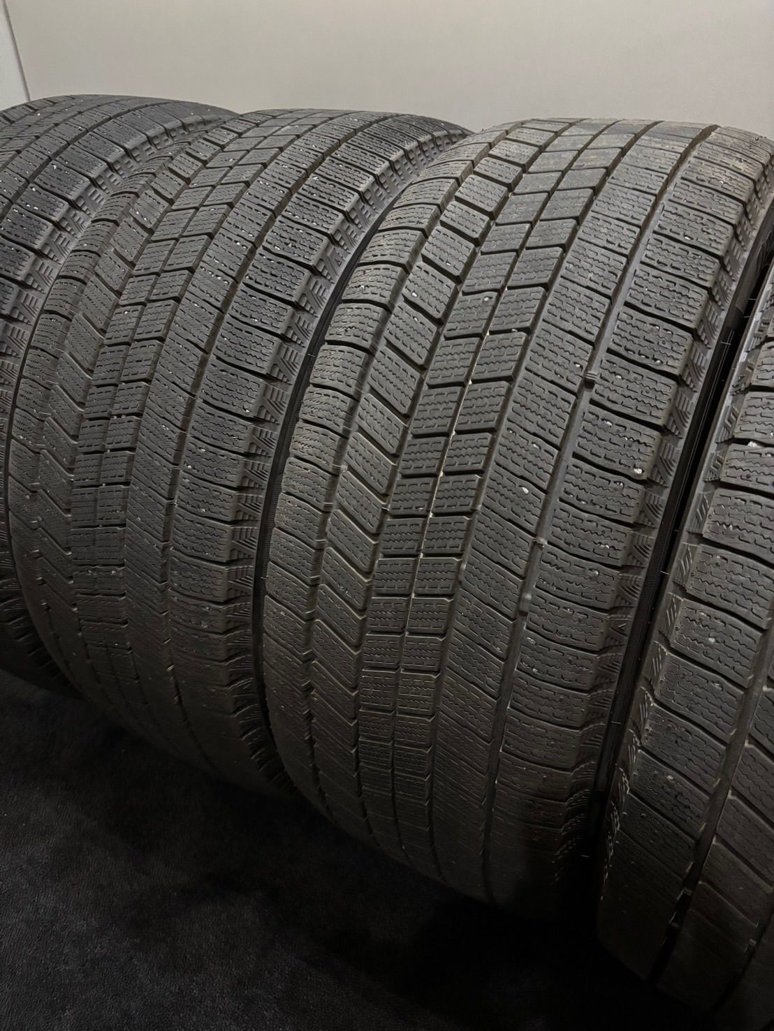 ★245/50R18 BRIDGESTONE/WZ-1 25年製 スタッドレス 4本 ブリヂストン ブリザック フーガ Sクラス A7 A8 (南8-M42)