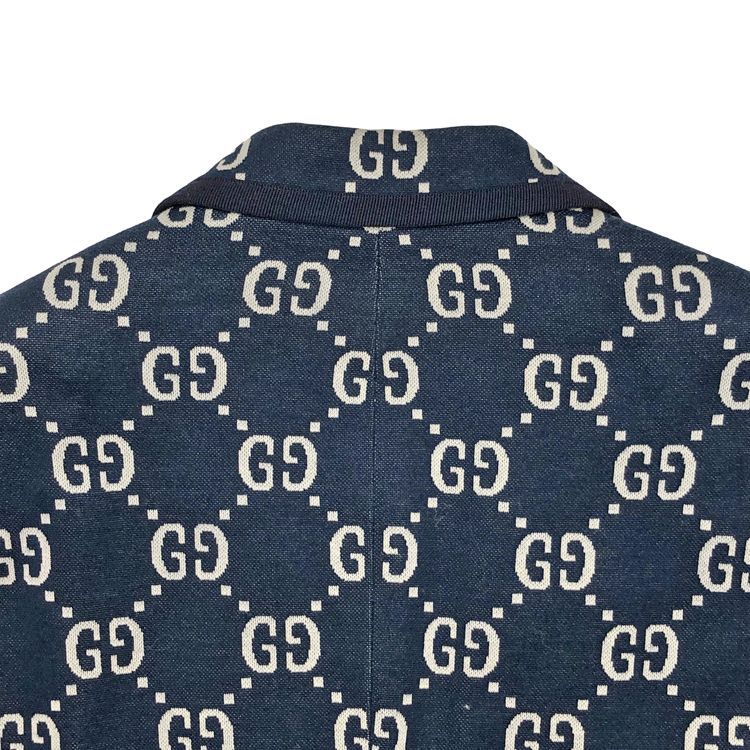 GUCCI グッチ GGジャガード テーラードジャケット 521889 size=44 GG総