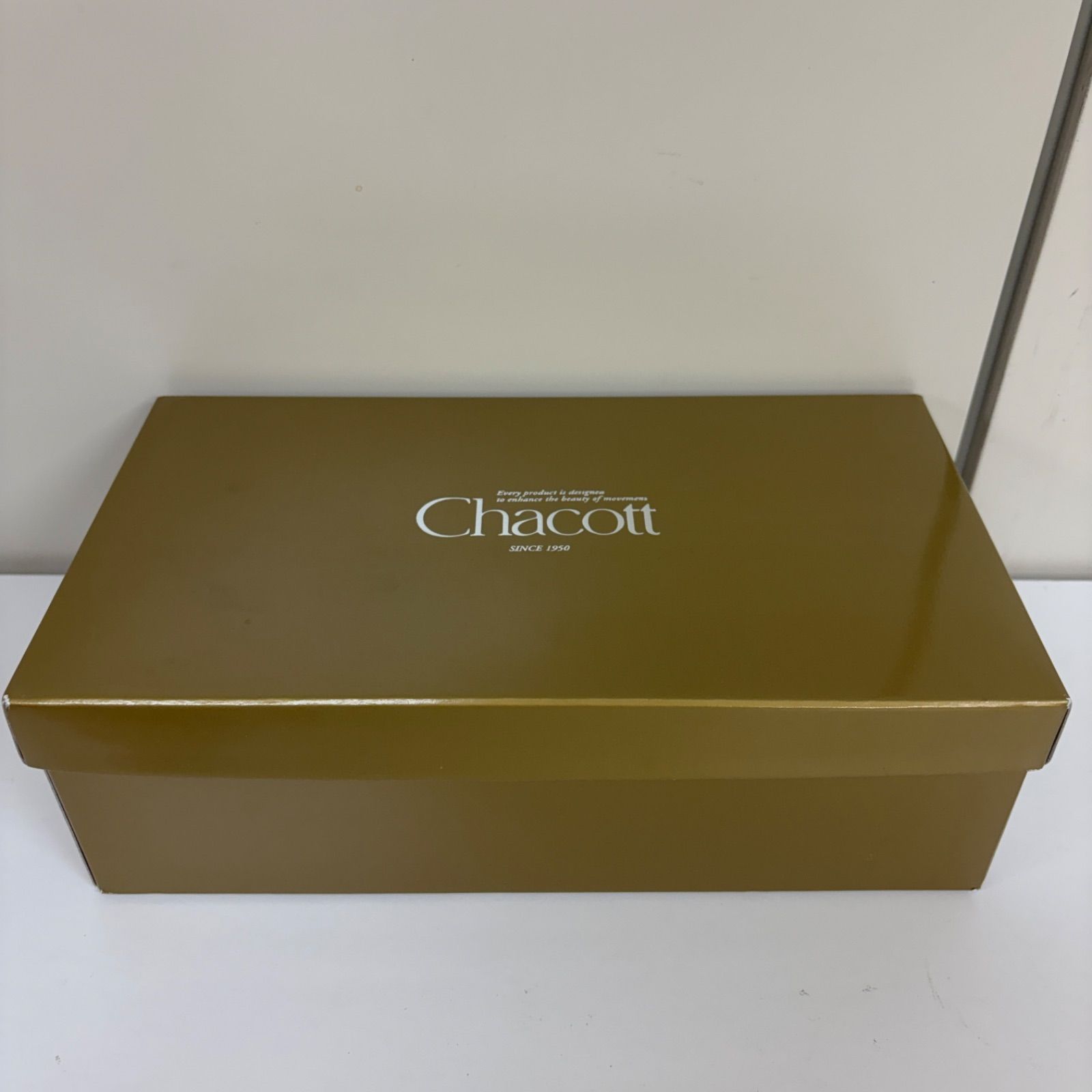 【Chacott】 社交ダンス ダンスシューズ パンプス ダークタン 24.5㎝ #1142L チャコット 未使用品