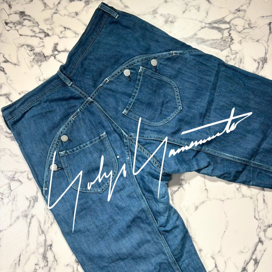 ヨウジヤマモト サルエルパンツ デニム yohji yamamoto 中古・古着通販