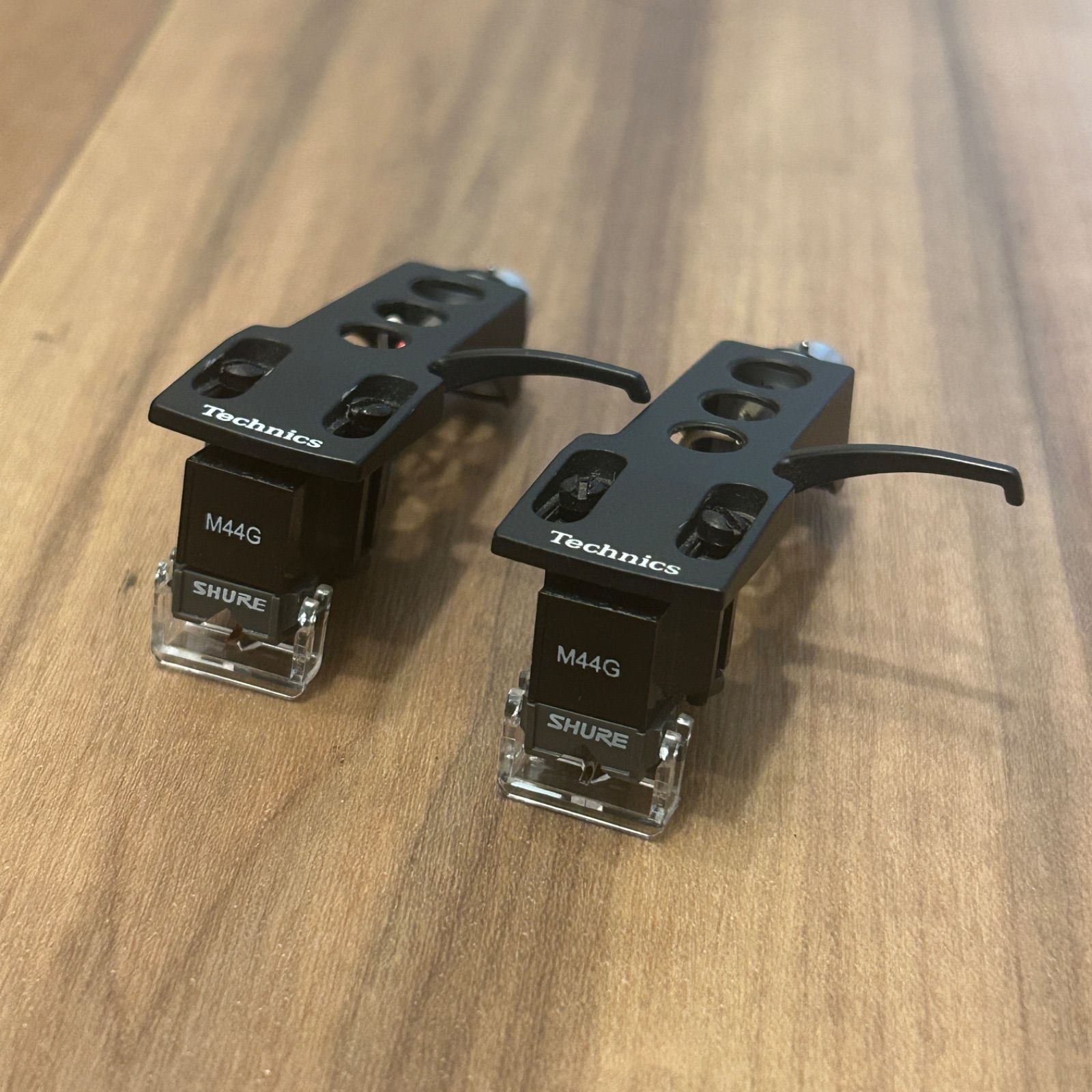 【美品】SHURE M44-7 Technicsヘッドシェル 針なし 専用 テクニクスヘッドシェル ＋ SHURE M44-7 カートリッジ 針なし