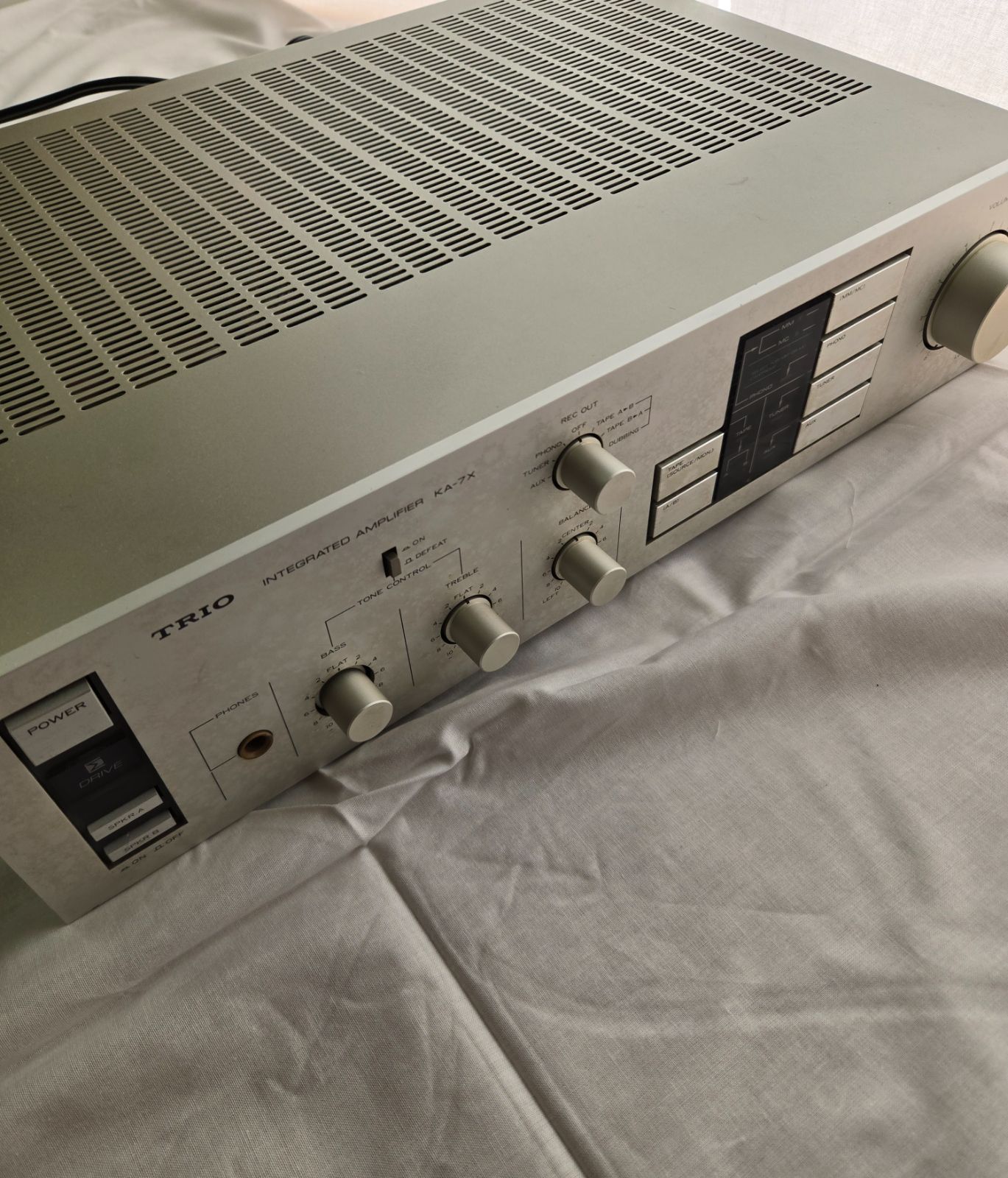 TRIO トリオ KA-7X プリメインアンプ 動作確認済み AUX音出しOK TRIO KA-7X