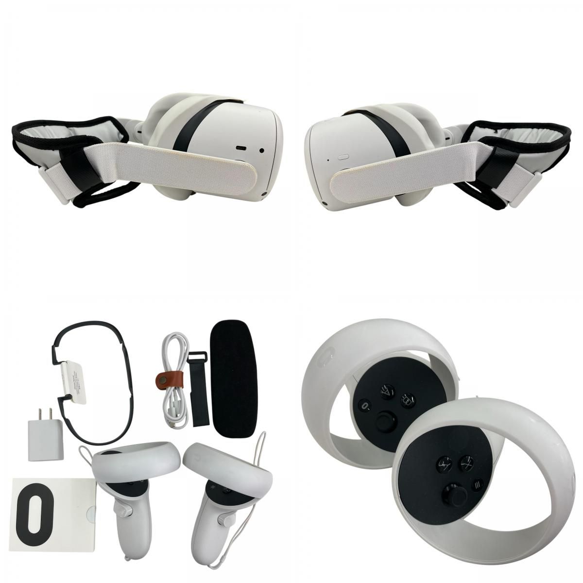 186000 oculus QUEST2 From FaceBook ホワイト VRヘッドセット 収納 