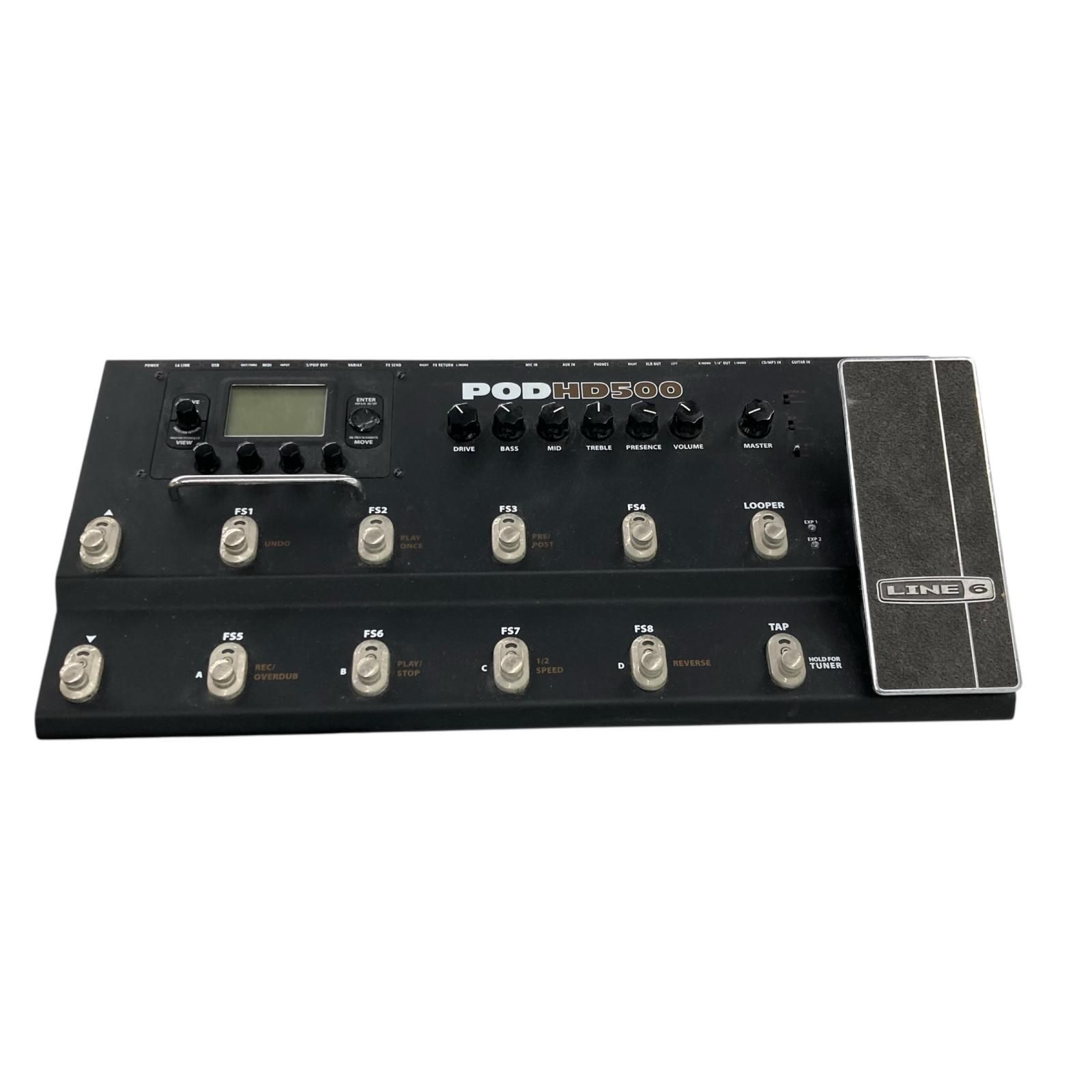 186000 動作未確認 現状品 Line6 マルチエフェクター ギター POD HD500