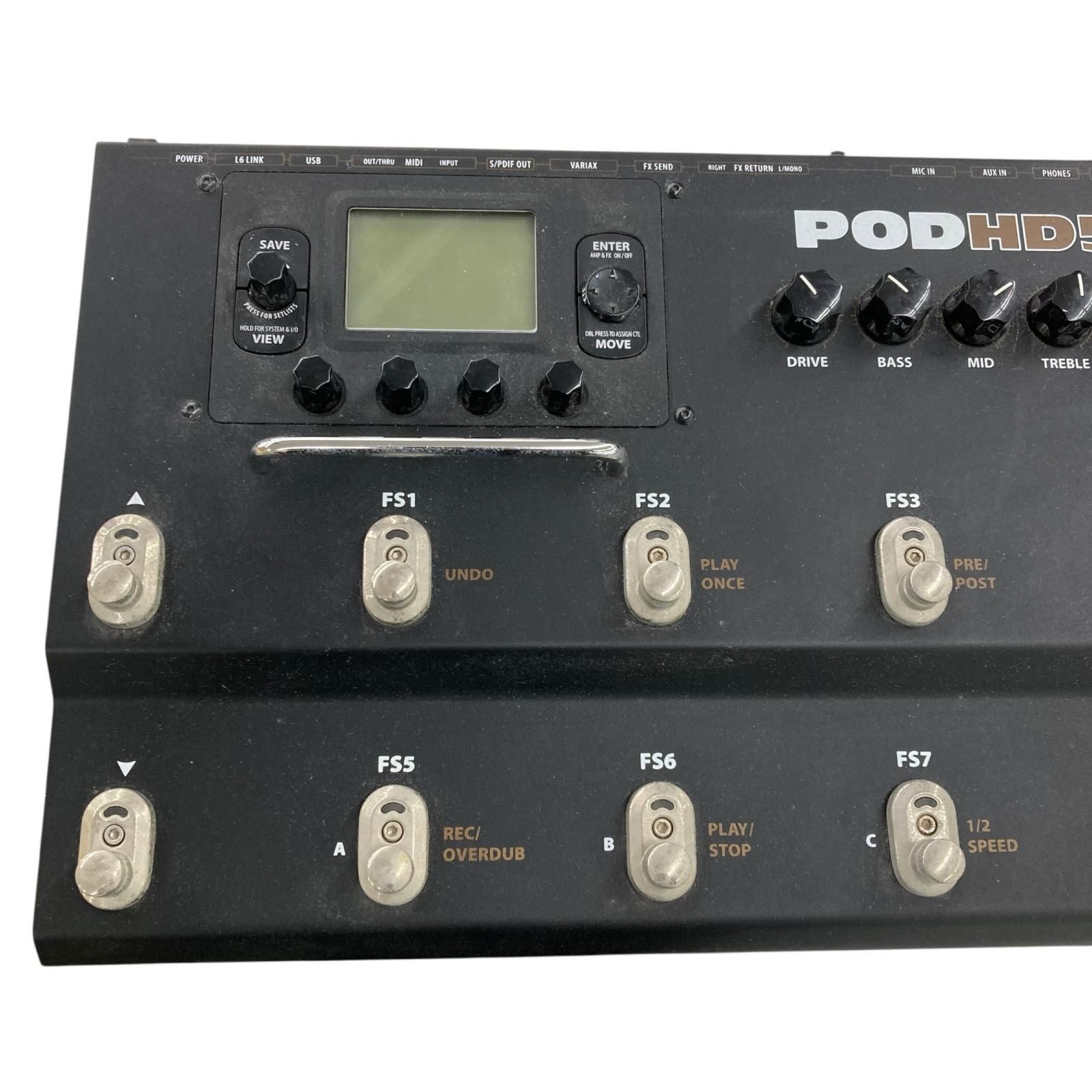 186000 動作未確認 現状品 Line6 マルチエフェクター ギター POD HD500